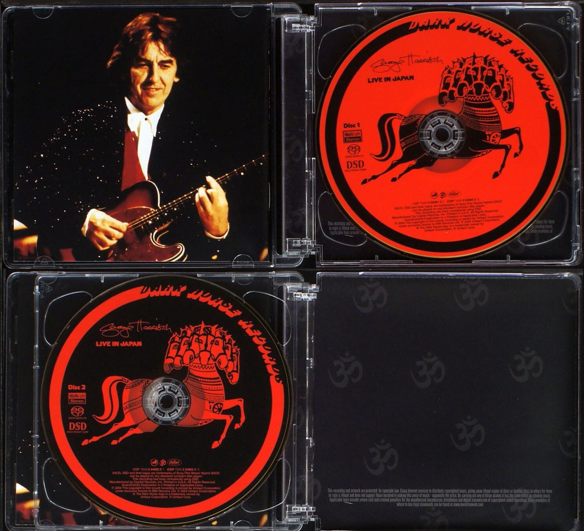 sealed EU盤 Live in Japan e Harrison George Harrison - Live In Japan - 2xSACD 5.1 & 2.0 Multi