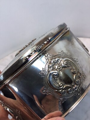 Vintage HAZORFIM 925 Sterling Silver Etrog Box Container | eBay