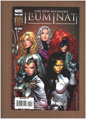 New Avengers: Illuminati #4 Marvel Comics 2007 IRON MAN MEDUSA FN/VF 7.0