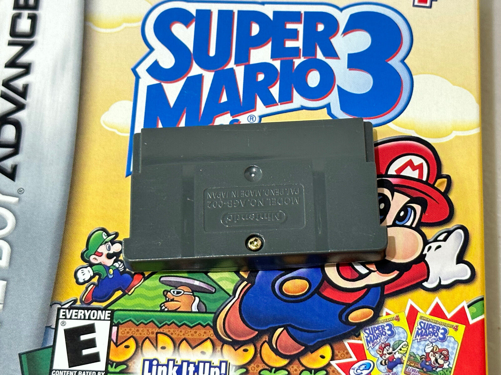 Super Mario Bros 3 Wata 9.6 Sealed A+ Pal Nintendo Gameboy Advance 4 Pop 1  45496733384