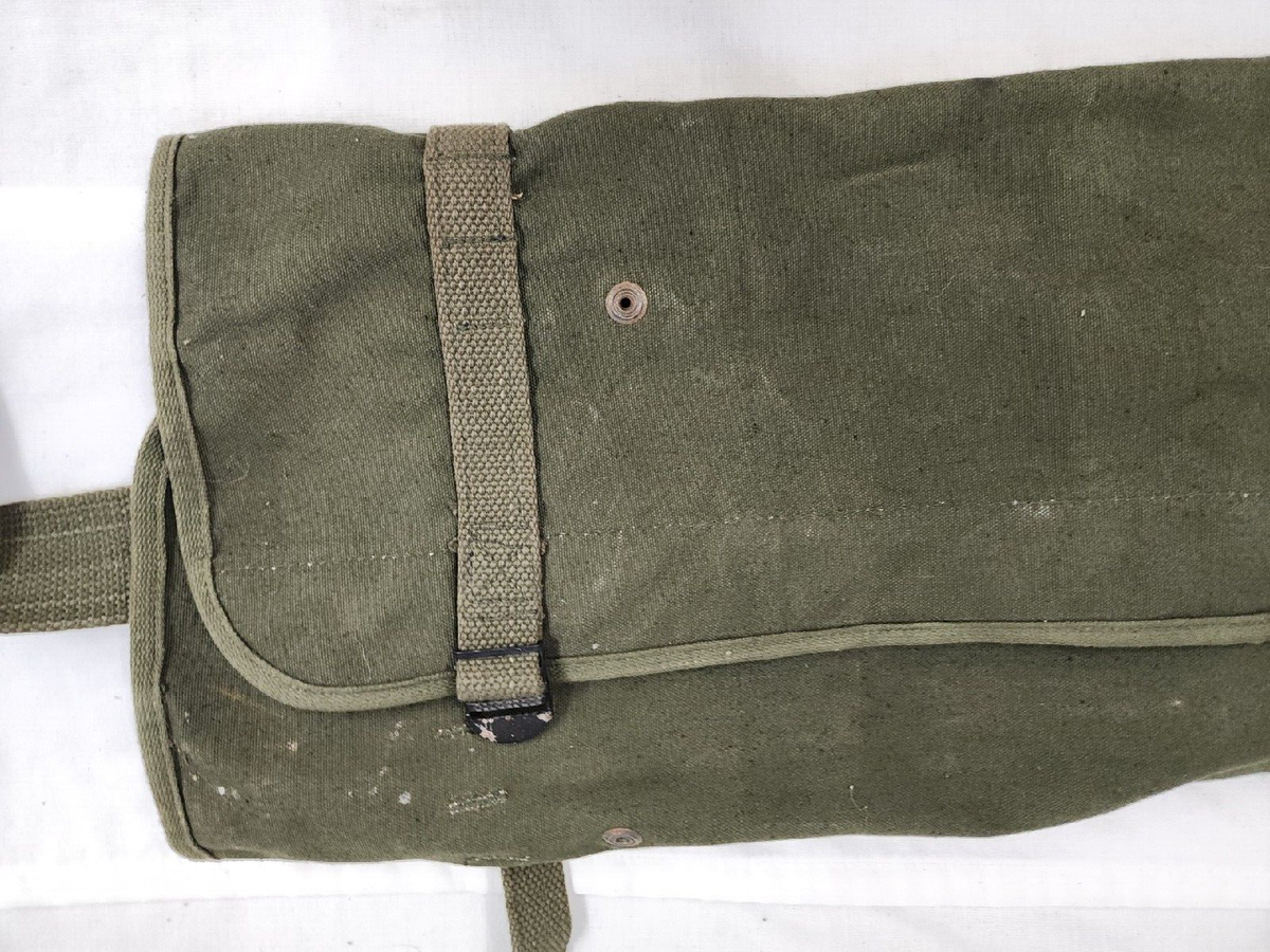 US ARMY CW-206/GR Radio Antenna Canvas Bag Olive Drab #2 | eBay