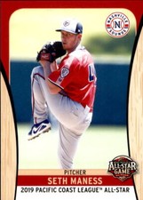 2019 Pacific Coast League All-Stars 16 Seth Maness Pinehurst North Carolina Card