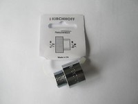 "ReduzierstüCk 1/2\" Ig X 3/8\" Ag Messing Verchromt"