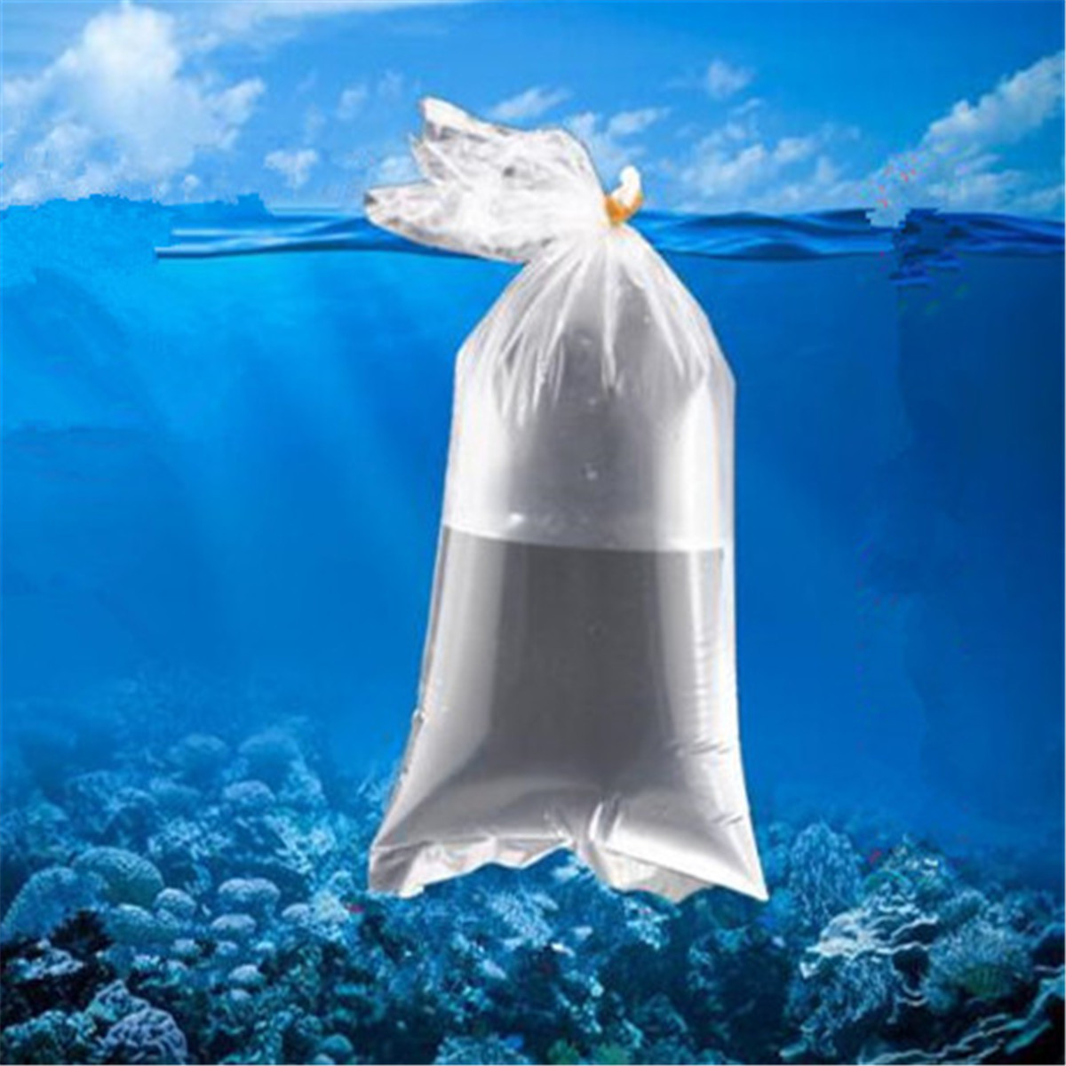 10/20/50PCS Aquarium Breathing Bags Flat bottom Bags For Transport Fish