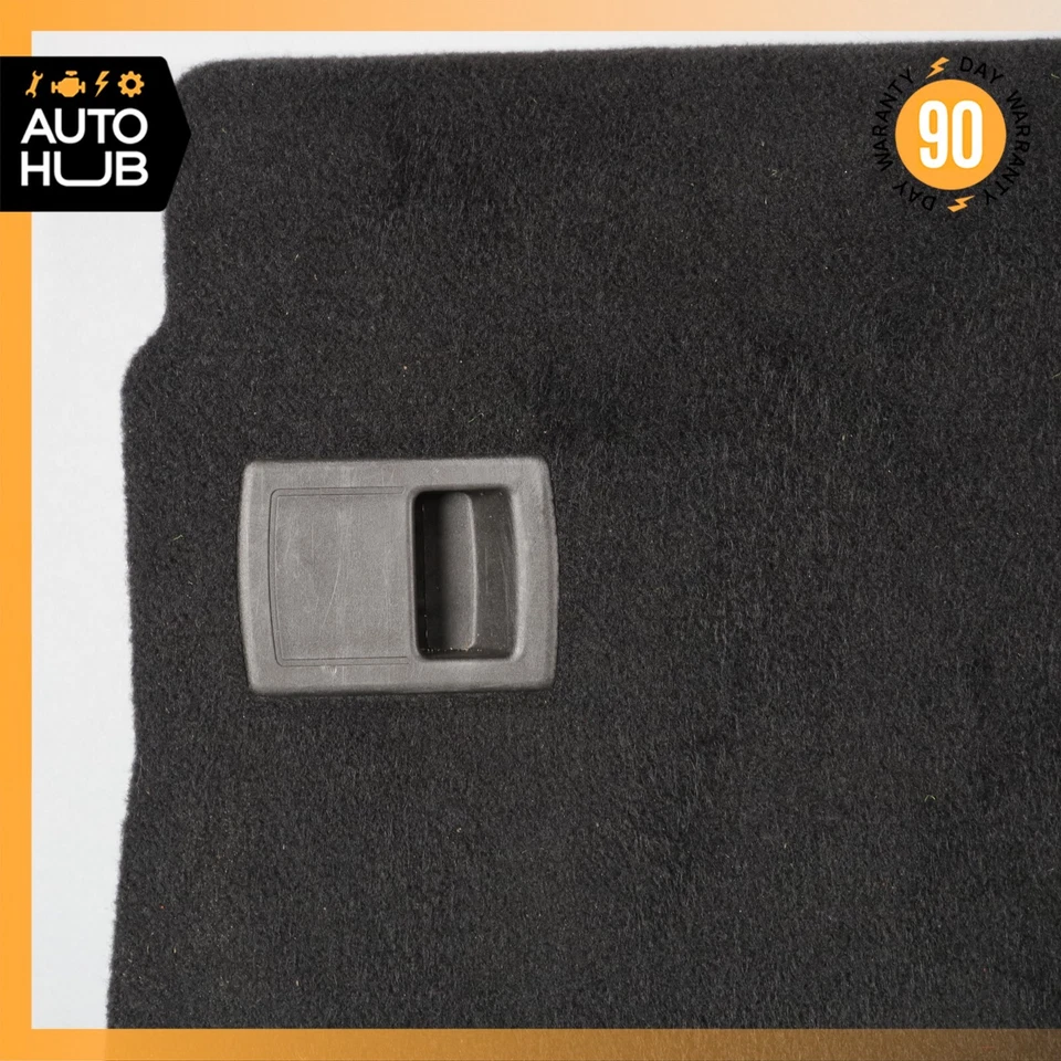 Panel de cubierta de alfombra de piso de maletero trasero Maserati Ghibli M157 14-22 OEM 75k Foto 2 de 4