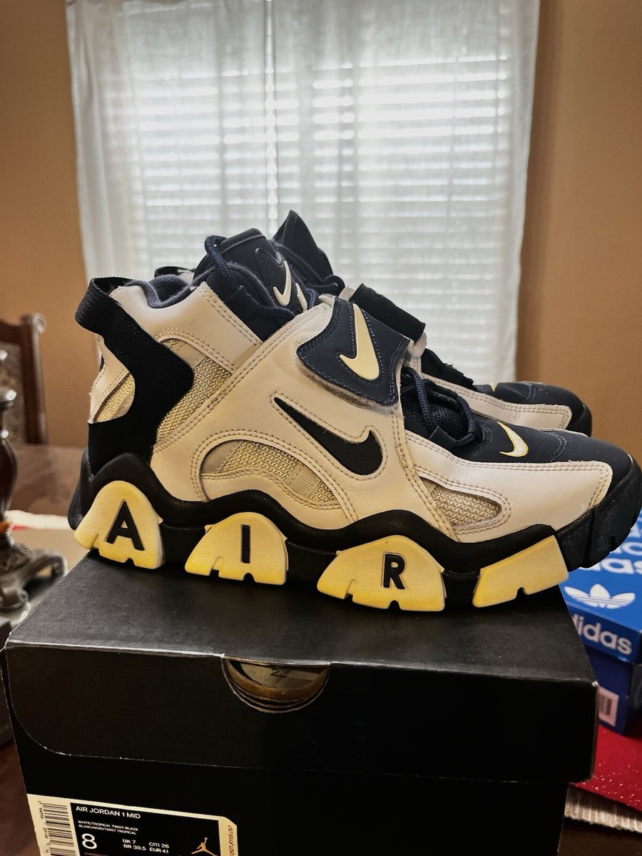 Size 8 - Nike Air Barrage Mid Navy | eBay