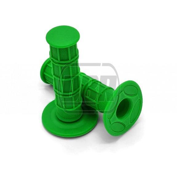 Empuñaduras de goma universales verdes de 22 mm 7/8" extremos de manillar moto de cross