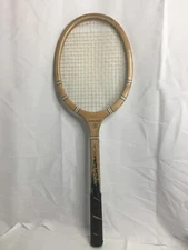 Vintage N.J. Magnan Aristocrat Wood Tennis Racquet.