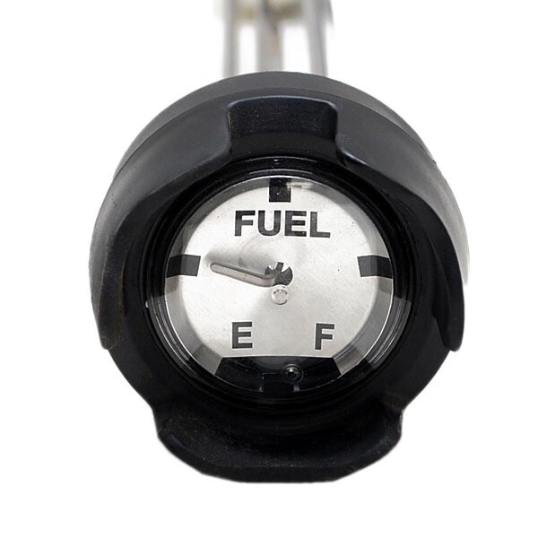 Kelch Black Plastic / Stainless Steel Boat Fuel Level Gauge / Gas Cap