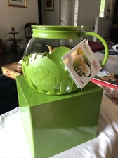 Ecolution Micro-Pop Microwave Popcorn Popper Avocado Green Unused
