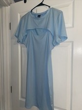 New Shein EzWear Women's Blue Cami Dress XL- Spaghetti Straps With Top