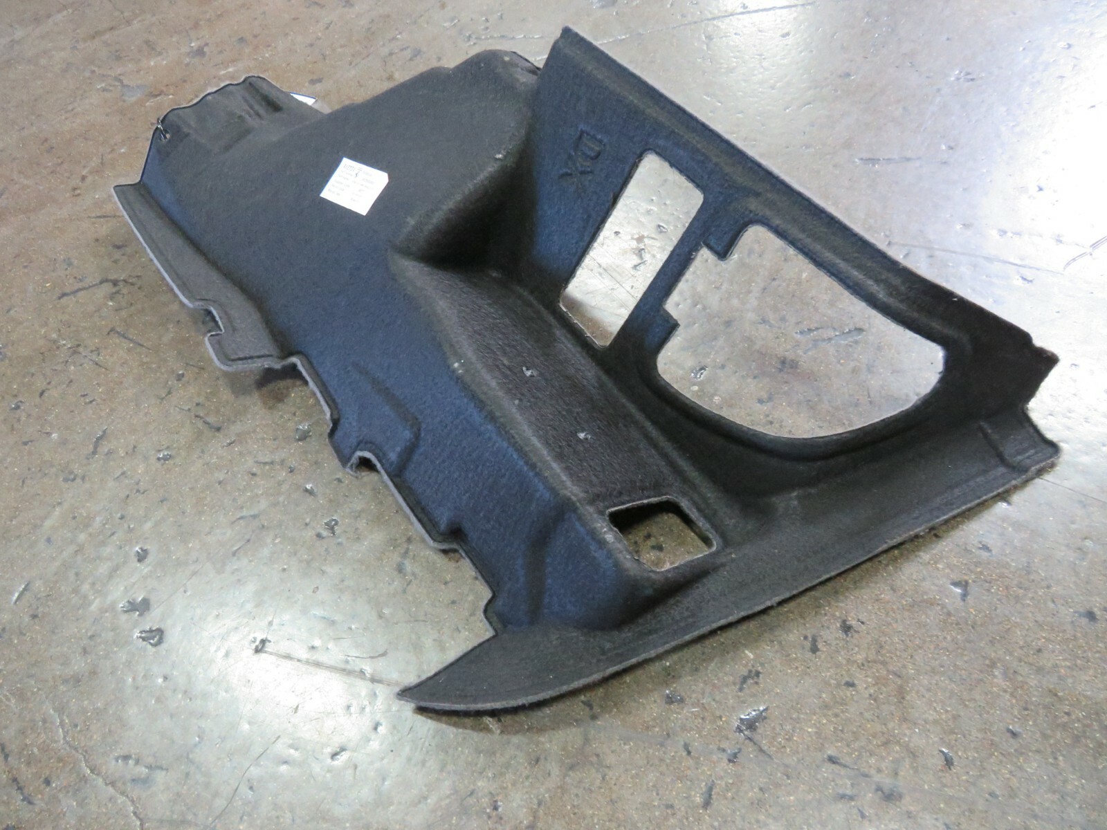 Ferrari California, RH, Right, Side Trunk Carpet Panel, Used, P/N 82850000