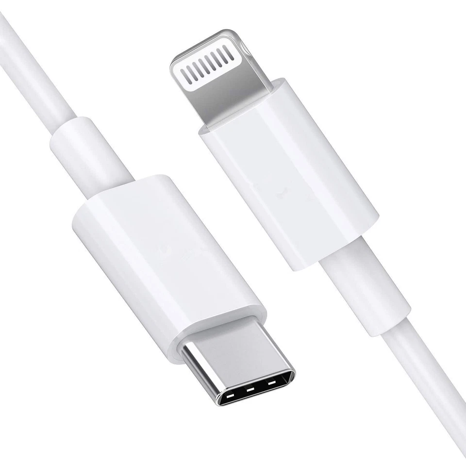 GENUINE ORIGINAL Apple iPhone 14 13 12 11 X Charger USB C to Lightning Cable 2M - Image 3 of 4