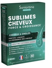Complément alimentaire cheveux sublimes force et croissance