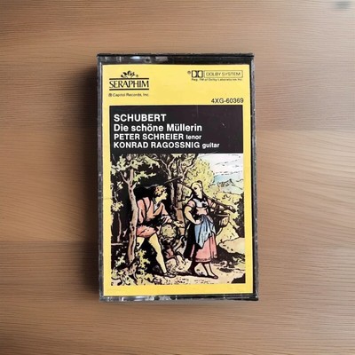 Schubert, Peter Schreier, Ragossnig : Die Schone Mullerin (Cassette Tape)