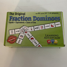 Learning Advantage - The Original Fractional Dominoes