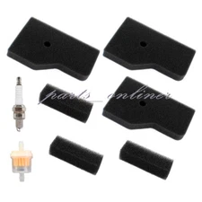 3 sets Air Filter for Ryobi Generator RYI2000 RYI2200 Tune Up Kit w/ Spark Plug