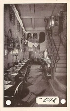 NEW YORK CITY - ADVERTISING - Cortile Restaurant - 1955