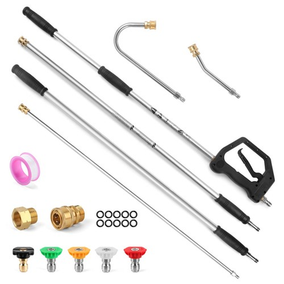 #ad Gutter Cleaning Tools From the Ground 13 FT Pressure Washer Extension Wand ... $121.10
