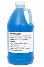 Bright Copper Plating Solution - 1 Gallon Bath