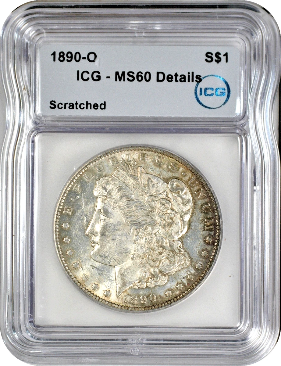 MS 60 Graded 1890 Year Morgan US Dollars (1878-1921) for sale | eBay
