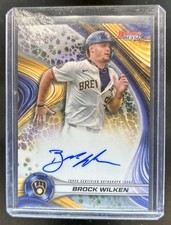 2024 Bowman's Best Brock Wilken Auto #B24-BW Brewers