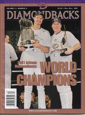 2001 Arizona Diamondbacks World Champions Special Commemorative Issue Magazine