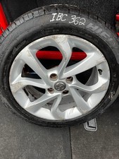 2015-19 VAUXHALL CORSA E 16" INCH 4 STUD 8 SPOKE ALLOY WHEEL 6.5JX16 ibc362