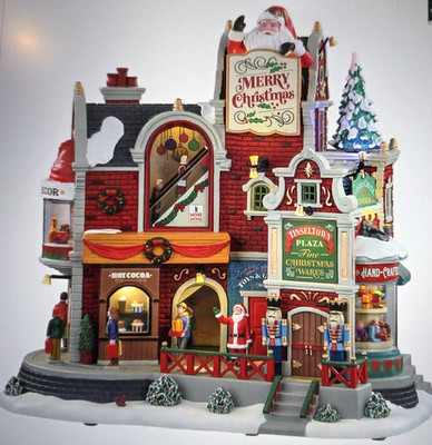 Lemax 05700 Tinseltown Plaza Winterdorf Weihnachtsdorf OVP