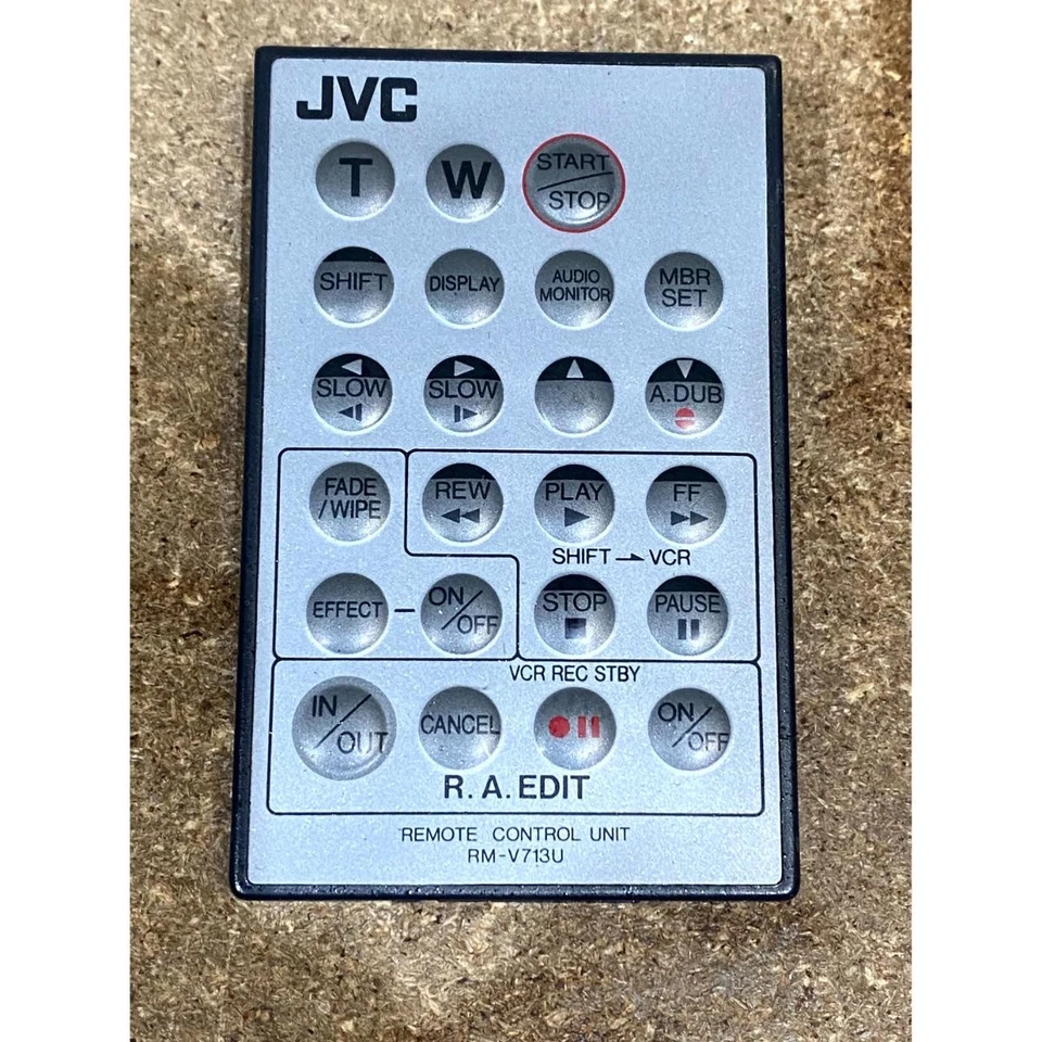 JVC RM-V713U Remote Control Wireless Infrared For GR-DVM50 & GR-DVM70 Camcorder - Image 2 of 4