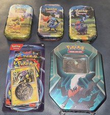 Pokemon Sealed Lot Packs, Mini Tins & Triple Wammy Tin