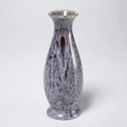 Rookwood Bud Vase Blue and Grey Speckled Glaze Flame Mark Art Pottery