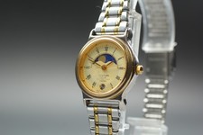 1989 *N MINT* Citizen Junction 6A85-K00675 Moon Phase Quartz Womens Watch JAPAN