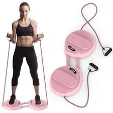 Adjustable Waist Twisting Machine with Counter, Ab Twister Board for Exercise