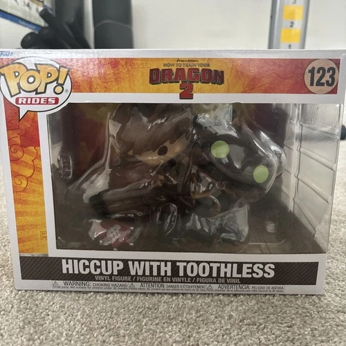 Funko POP! Rides Deluxe: How to Train Your Dragon – Hiccup with Toothless -... 