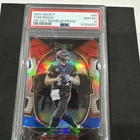 2022 Panini Select - Concourse Tom Brady #26 Red & Blue Prizm Die-Cut