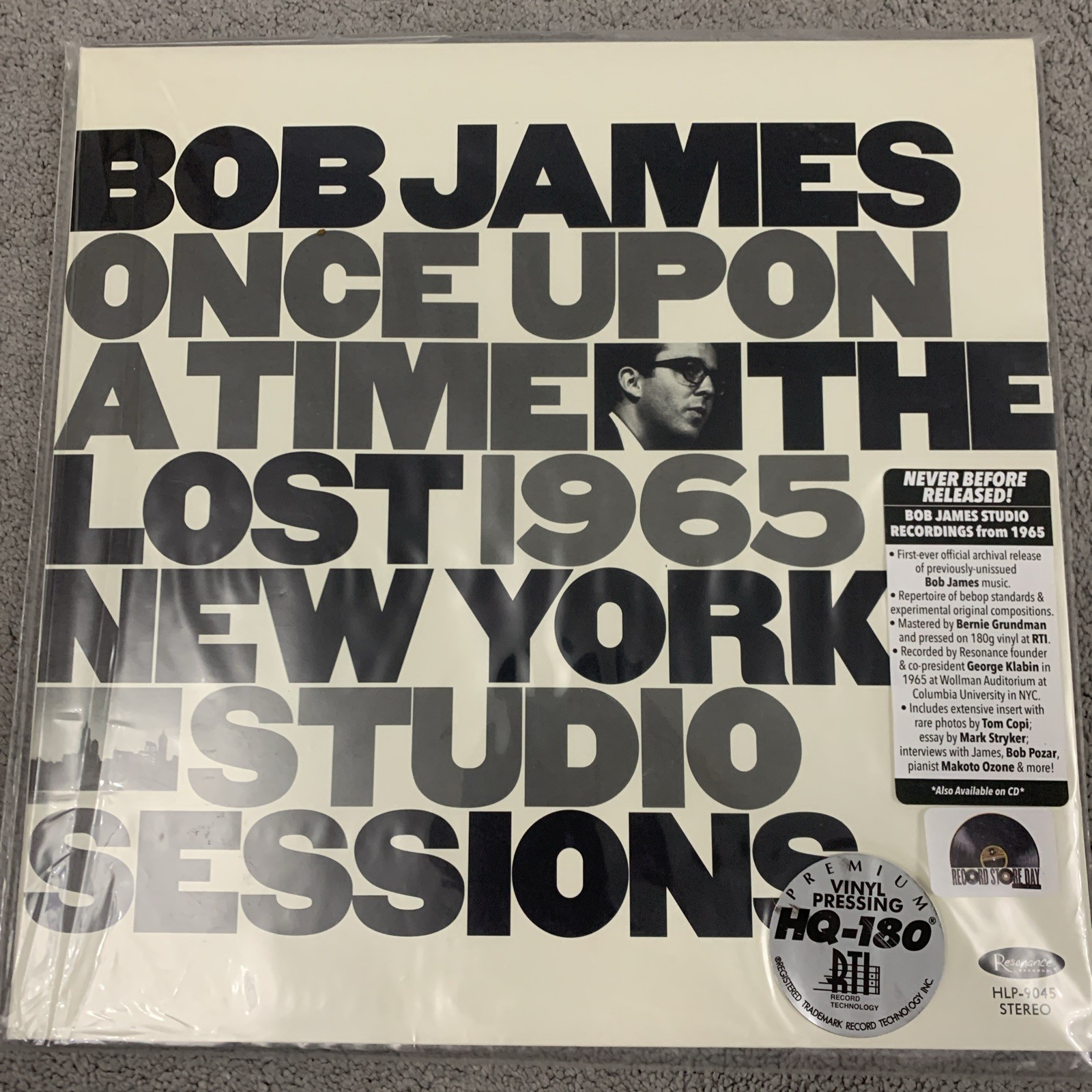Once Upon a Time the Lost 1965 New York Studio Sessions Bob James Vinyl NewSeale
