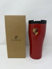Genuine Porsche Thermal Mug 917 Salzburg Red/white WAP0506170P917 Free Shipping
