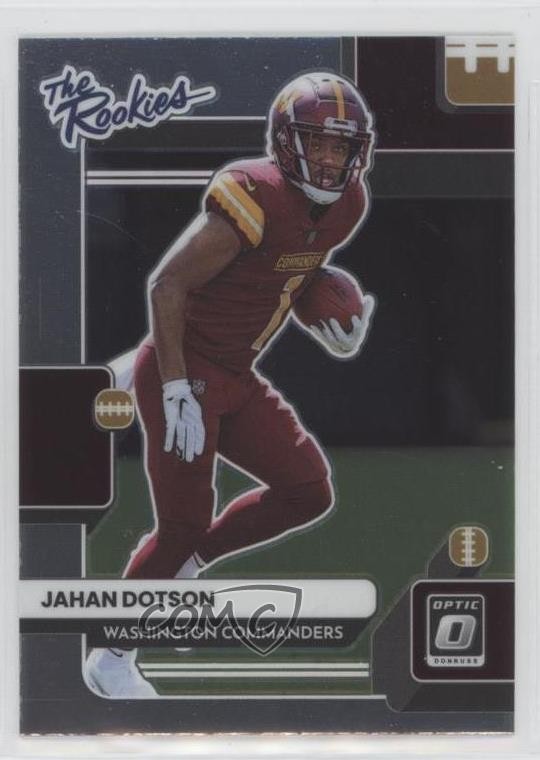 2022 Panini Donruss Optic The Rookies Jahan Dotson #TR-9 RC rw9