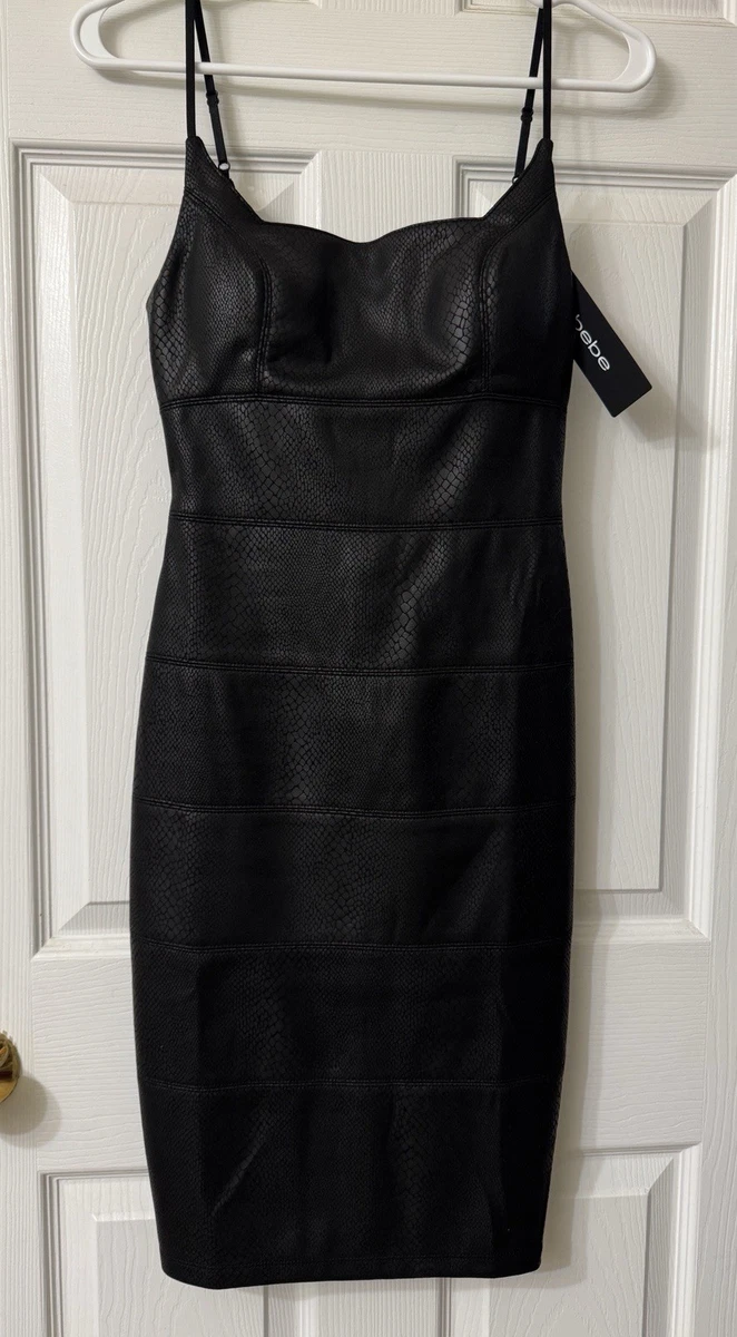bebe faux leather midi dress Dresses for Women for sale occasion-field-is-not-empty