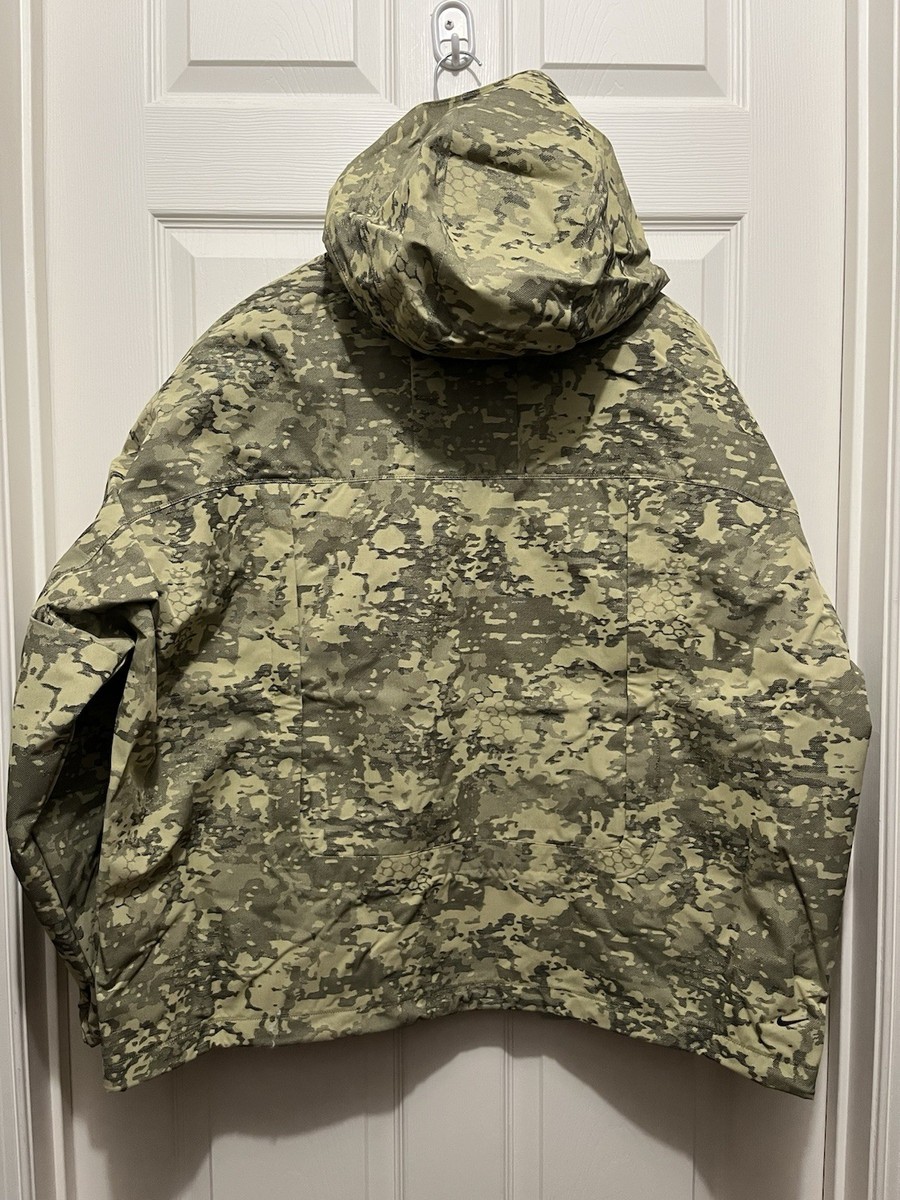 Nike Tech Woven CORDURA Jacket Camo Olive Black Men's Large IF8494