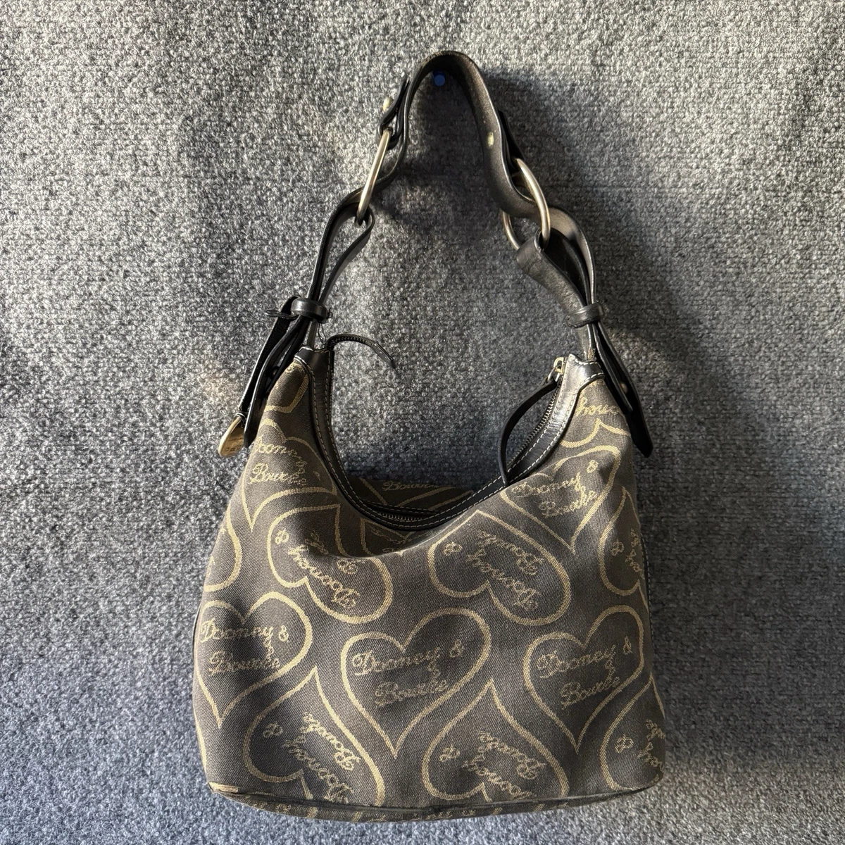 Dooney & Bourke Signature Hearts Backpack vintage Dooney & Bourke Y2K “Sweetheart” Crayon Hearts  main image 3