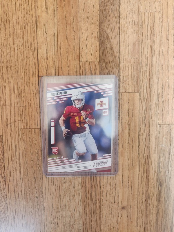 2022 Panini Chronicles Draft Picks - Prestige Brock Purdy #25 (RC)