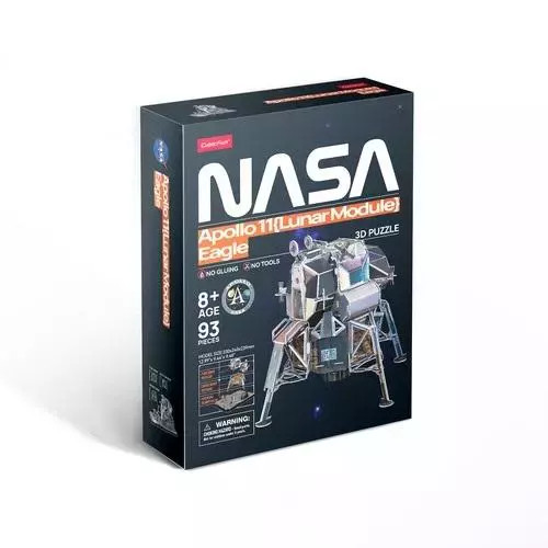 6944588210588 Puzzle 3d Modu Ksiycowy Apollo 11 Cubicfun 5790₽