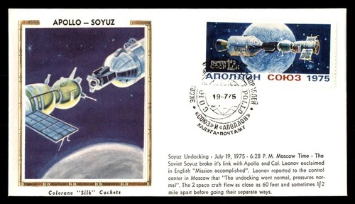 Mayfairstamps Russia FDC 1975 Apollo Soyuz Undocking First Day Cover aax_55685