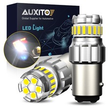 2400LM AUXITO 1157 LED SMD Front Turn Signal Lights Blinker Bulbs Bright White