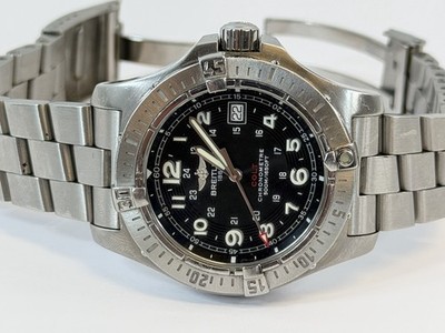 Breitling A74380 Colt Chronometre St Steel Watch Swiss 500M - FAST SHIPPING