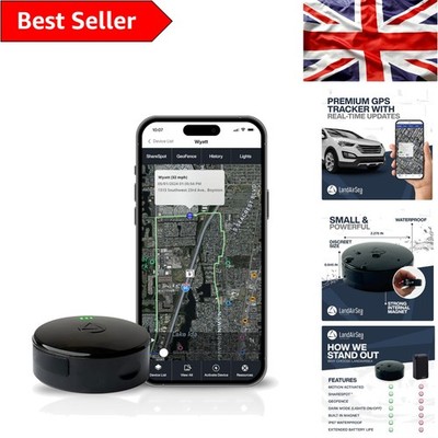 Kompakter GPS-Fahrzeug-Tracker mit Magnethalterung - Sofortwarnungen & Tracking
