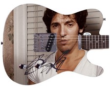 Bruce Springsteen Autographed Darkness On The Edge Of Town CD LP Graphics Guitar