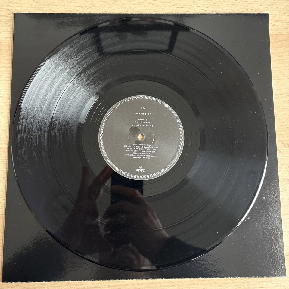 Aphex Twin Analord 07 Vinyl 12 Rephlex UK 2005  NM - Image 3 of 4